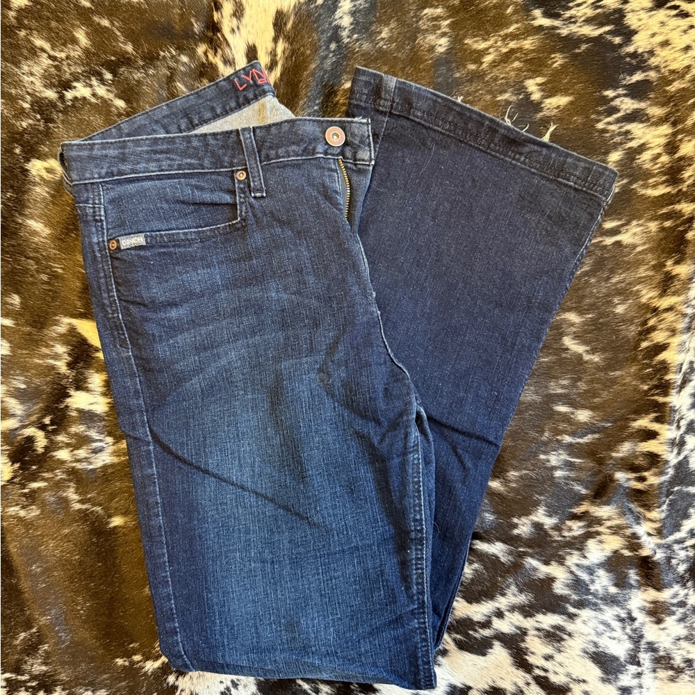 Cinch Dark Blue Women's Flare Jeans